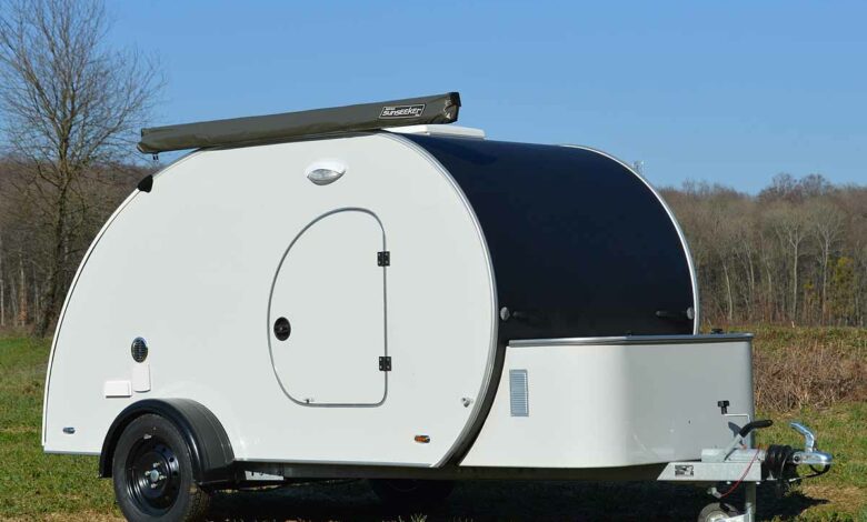 Une mini caravane « pour les voyageurs en solo, les couples, qui ne veulent pas faire trop de cuisine pendant leurs séjours ».