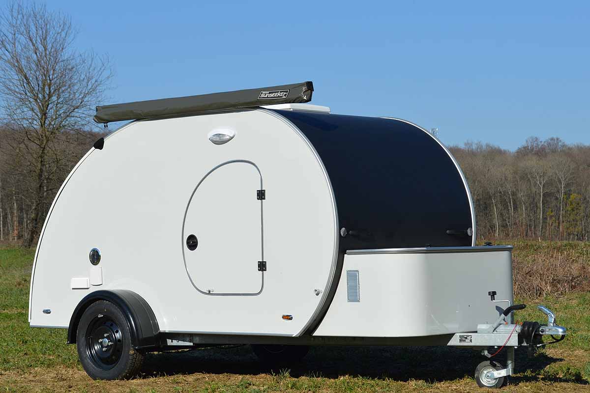 Une mini caravane « pour les voyageurs en solo, les couples, qui ne veulent pas faire trop de cuisine pendant leurs séjours ».