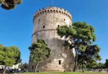 La Tour blanche est un monument de Thessalonique, située sur le front de mer et transformée en musée.