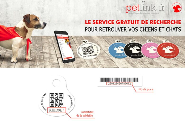 Petlink vous aide à retrouver votre animal en toutes circonstances. 