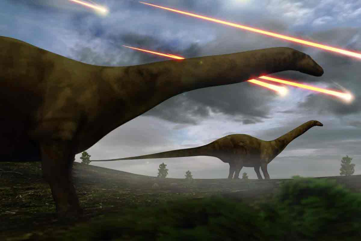 Un astéroïde ne serait peut-être pas l'unique cause de l'extinction des dinosaures.