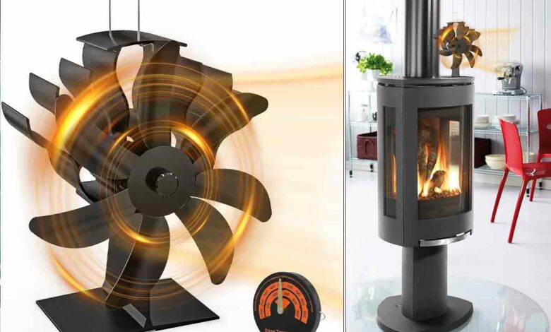Rediriger la chaleur de votre poêle avec un ventilateur pour améliorer votre confort.