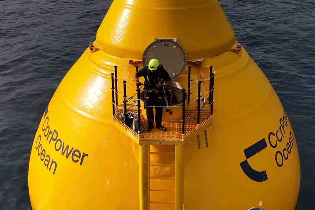 TotalEnergies rejoint le programme d'accès pilote de CorPower Ocean.