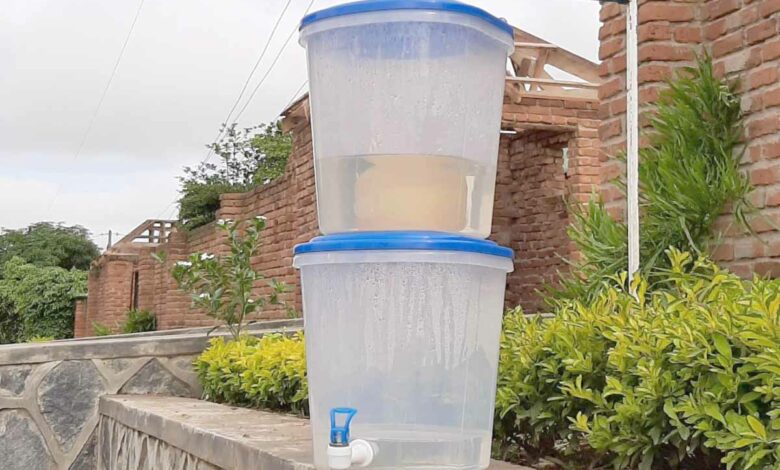 Le projet de filtre à eau de Temwa.