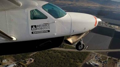 Un vol sans pilote pour le Cessna 208B Caravan équipé du système Reliable Robotics.