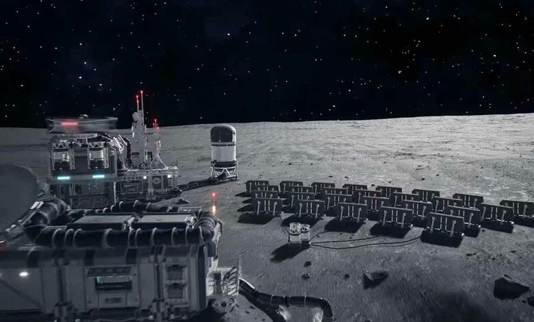 Un concept de base lunaire imaginé par Thales.