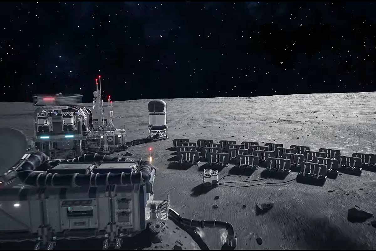 Un concept de base lunaire imaginé par Thales.