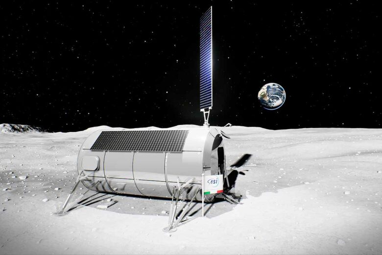 Un module d'habitation lunaire. Baptisé Multi-Purpose Habitat (MPH), ce module sera le premier avant-poste permanent sur la Lune.