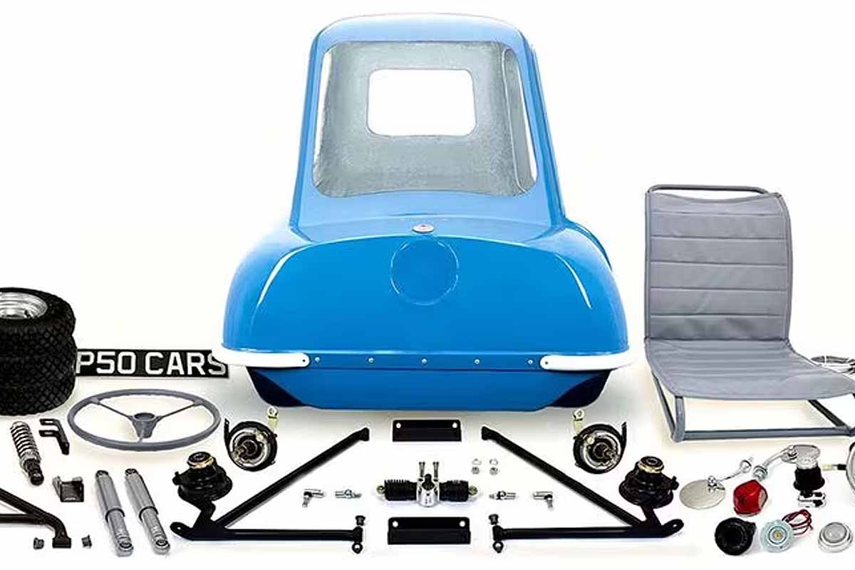 Insolite. Peel P50 : la plus petite voiture du monde mesure 1,34 m de long !