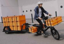Le vélo cargo Pelican Train est modulaire et peut s'adapter aux besoins de chacun.