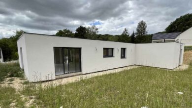 Une maison container de 150 m² qui vient tout juste d'être livrée.