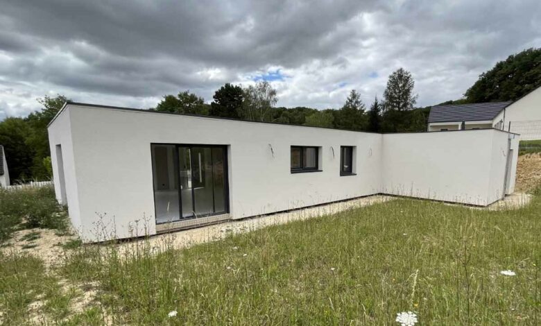 Une maison container de 150 m² qui vient tout juste d'être livrée.