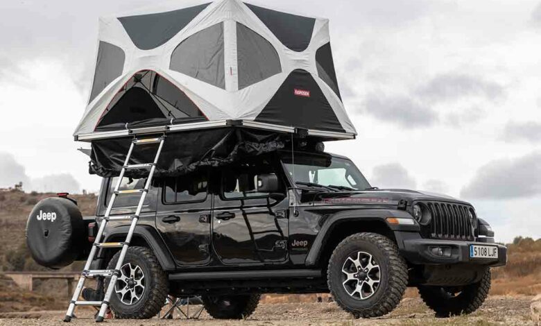 La Beyond X repousse les limites du camping avec ses dimensions spacieuses.