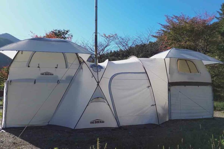 La tente de Thedookan actuellement sur kickstarter.