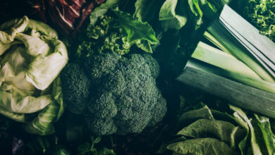 Les légumes d'hiver comme les poireaux, les brocolis, les salades apportent le plein de vitamines.