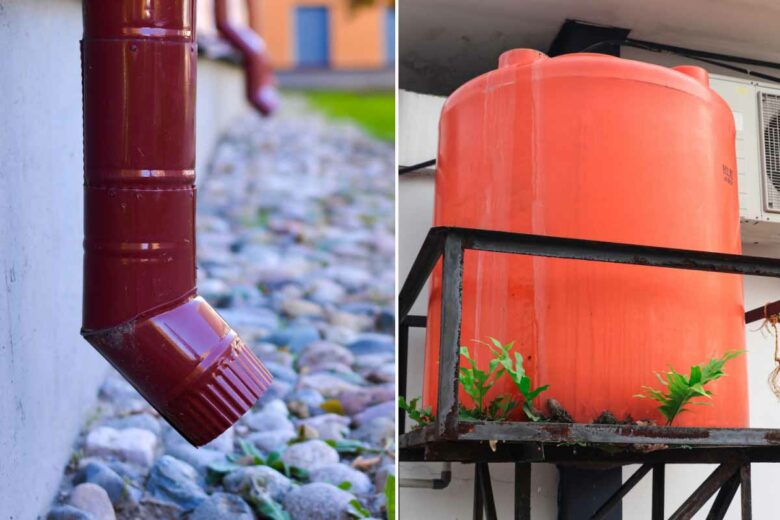 De nouvelles aides pour installer un récupérateur d'eau de pluie.