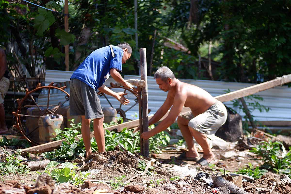 Comment creuser un puits d'eau dans son jardin ?