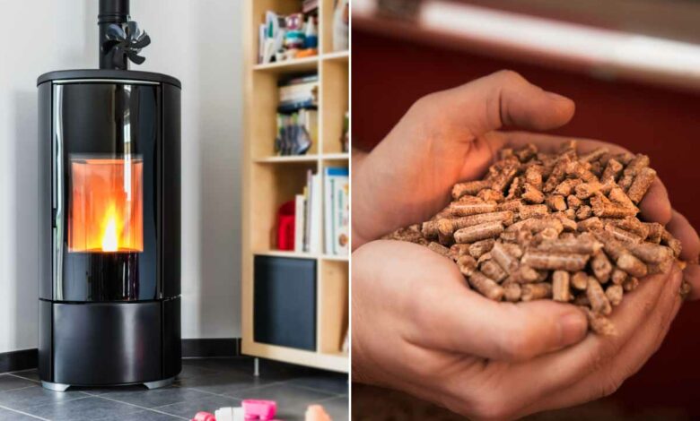 Quel poêle à granulés choisir et quelle quantité de pellets stocker selon la surface de votre habitation ?