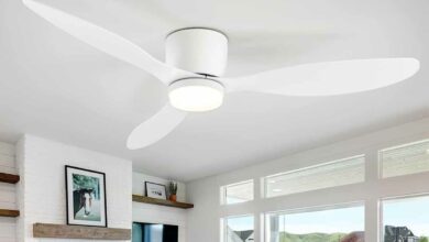 Le ventilateur de plafond peut vous permettre de mieux répartir la chaleur dans votre pièce l'hiver, et de vous rafraichir l'été.
