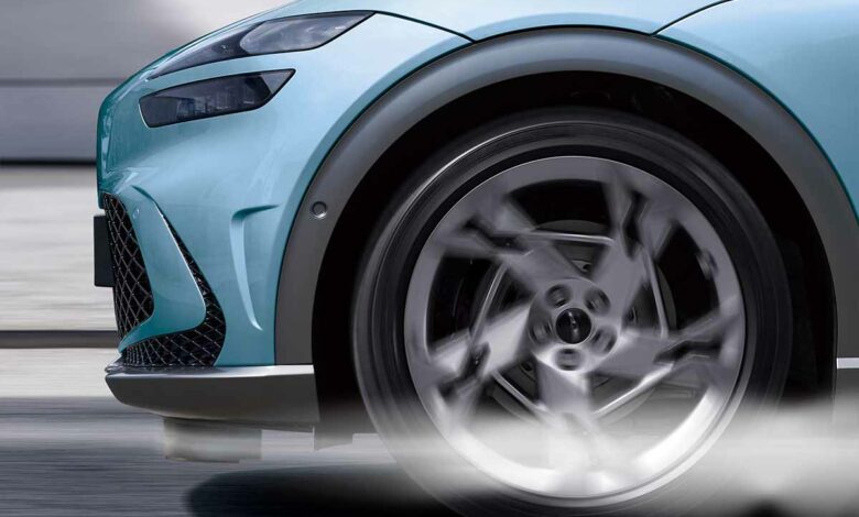 Le système Active Air Skirt régulerait les turbulences qui se forment autour des roues.