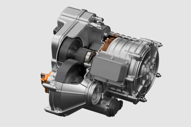 Le eDrive 800V de Magna, un moteur électrique de 75 Kg plus performant et moins polluant à la construction.