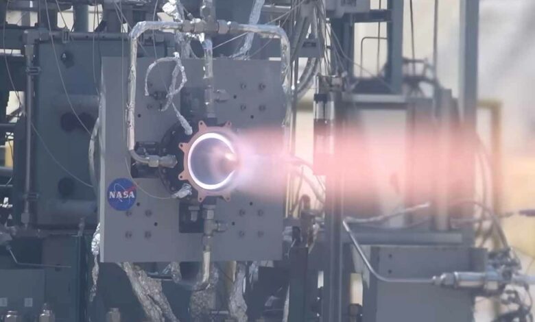 Le moteur à détonation rotative développé par la NASA a atteint une poussée de plus de 2,5 tonnes pendant 251 secondes lors d'un test.