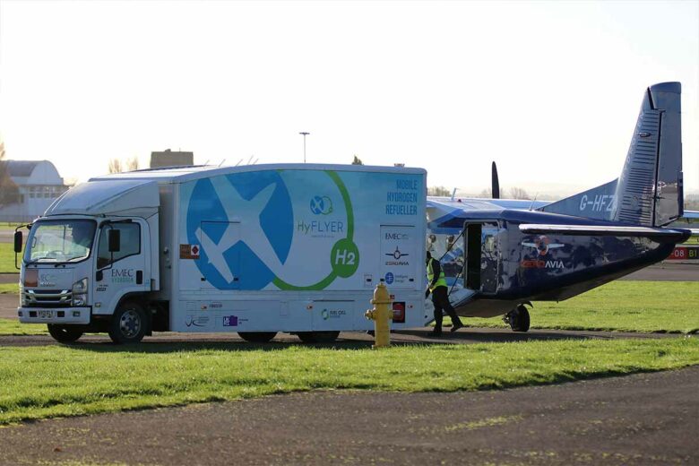 Le stockage et le transport de l'hydrogène reste encore un souci pour l'approvisionnement en carburant des avions.