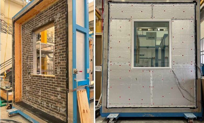 Une solution complète de rénovation par l'extérieur des bâtiments proposée par Hydronic Shell.