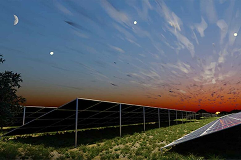 La production d'énergie solaire serait augmentée grâce à des satellites réfléchissant la lumière du soleil.