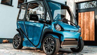 La société Squad Mobility a présenté son minivéhicule électrique solaire lors du CES 2024.