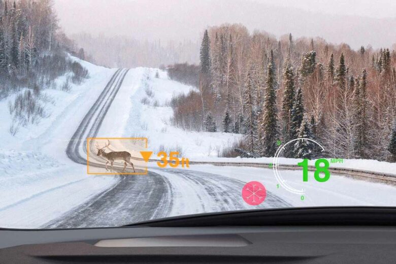 Augmented-Reality-Heads-up-Displays werden eine der vielen Anwendungen dieser neuen Technologie sein.