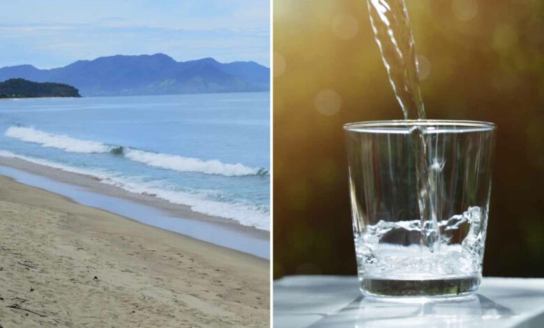 Dessaler l'eau de mer pour la transformer en eau potable.