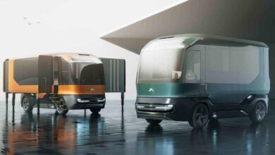 L'avenir du camping-car, l'eTH par Pininfarina et AC Future.