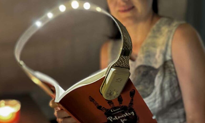 La lampe de lecture Bowio 2.0 est conçue pour vous procurer un grand confort de lecture.