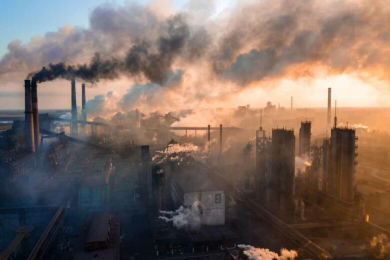 Pollution et impact de l'homme sur les changements climatiques.