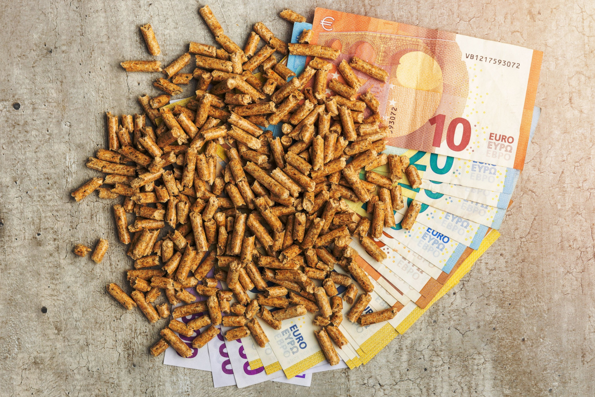 Prix du granulés de bois en France pour les particuliers TTC tonne pellets  sac et vrac
