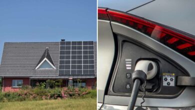 Une étude démontre que les propriétaires de véhicule électriques sont plus enclins à posséder des panneaux photovoltaïques chez eux.