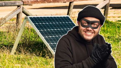 Comment protéger les panneaux solaires du vol ?