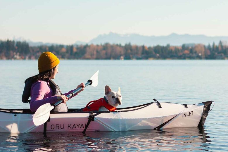 Les kayaks Oru se dotent d'un moteur électrique.