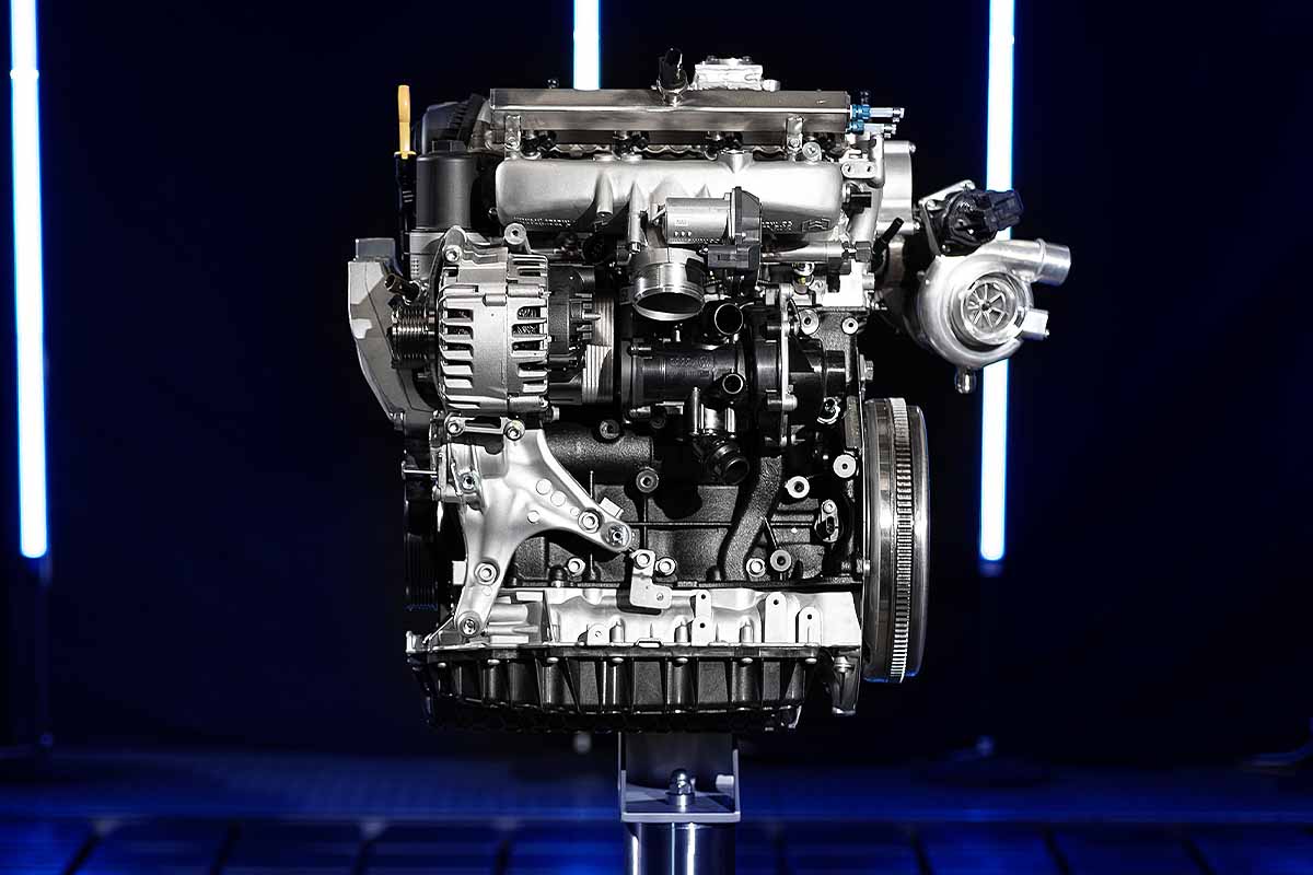 Le moteur de course à hydrogène développé par AVL.