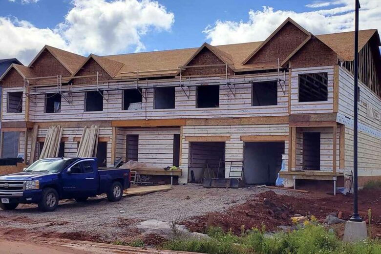 Une maison fabriquée en blocs Osblock.