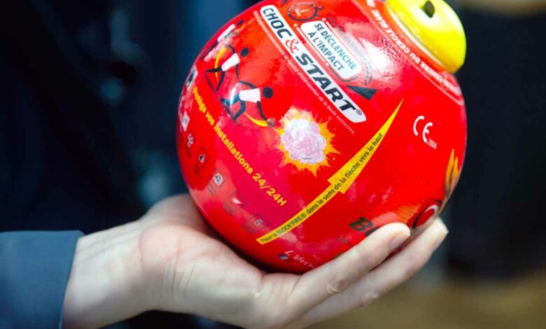 La boule anti-incendie Block'Fire vient d'être élue produit de l'année.