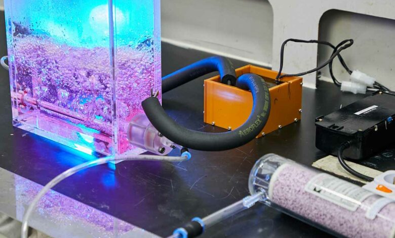 Système de traitement de l'eau utilisant la technologie plasma.