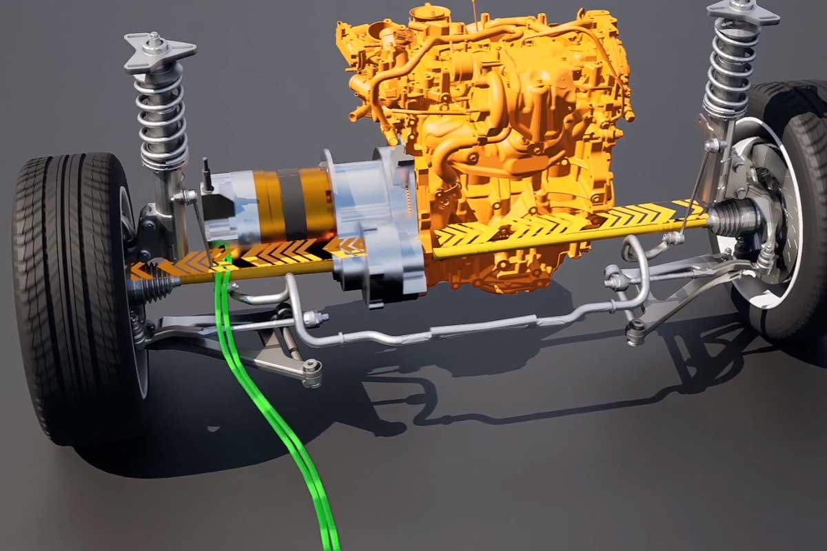 Un kit pour transformer une voiture citadine classée Crit’Air 3 en hybride électrique.