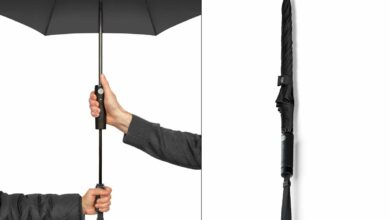 Duo est le premier parapluie à double poignée,.