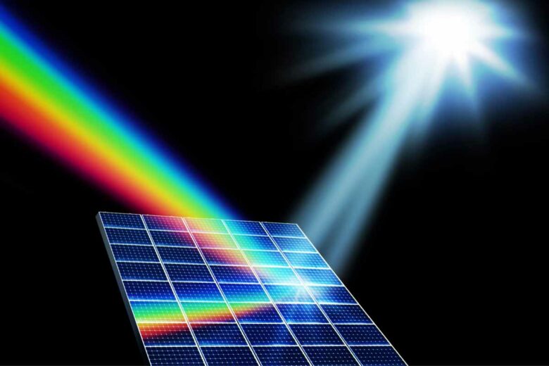 Les cellules solaires à points quantiques peuvent récolter différentes parties du spectre solaire.