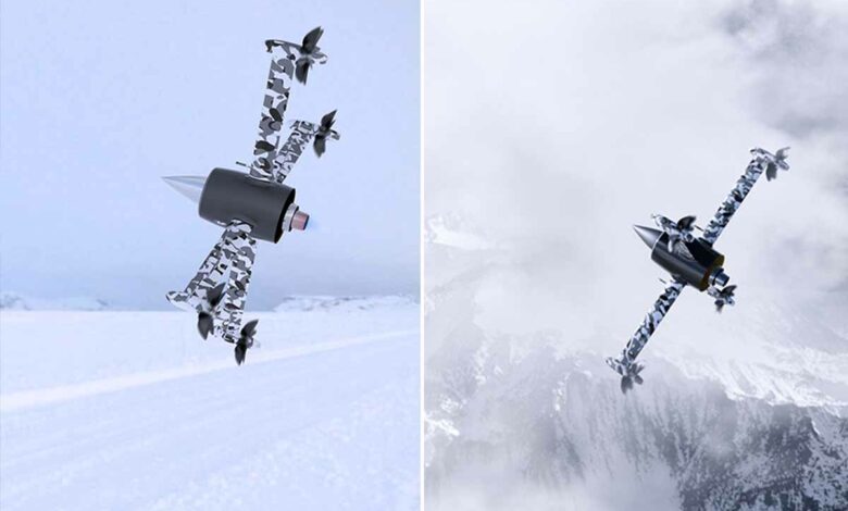 Le drone Huntress II de WaveAerospace est capable de voler à plus de 450 km/h.