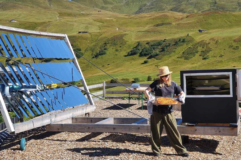 Cuisiner avec l'énergie solaire est possible.