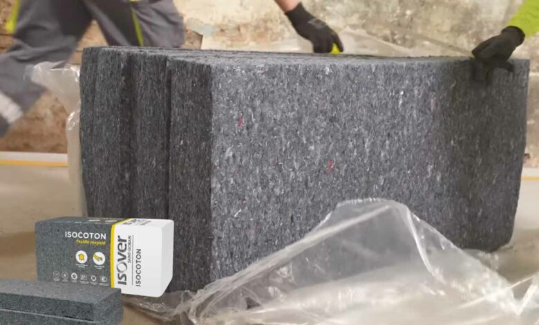 Les plaques d'isolant Isocoton existent en 4 épaisseurs différentes.