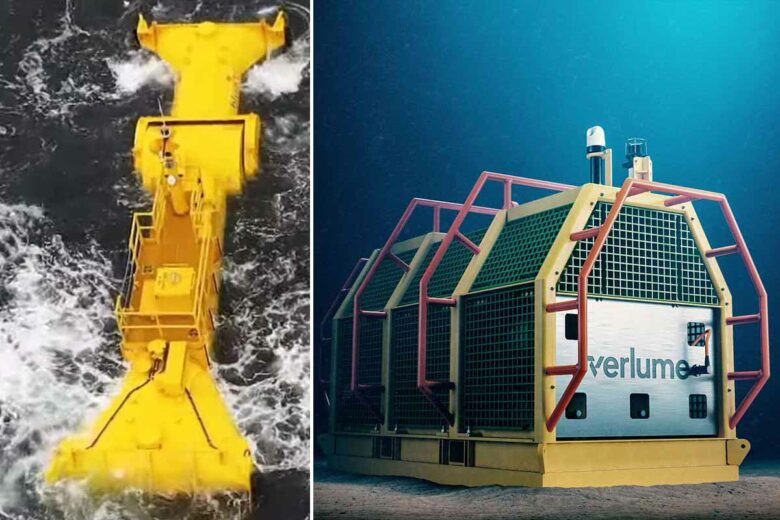 L'association de deux systèmes innovants pour produire et stocker de l'énergie en mer.